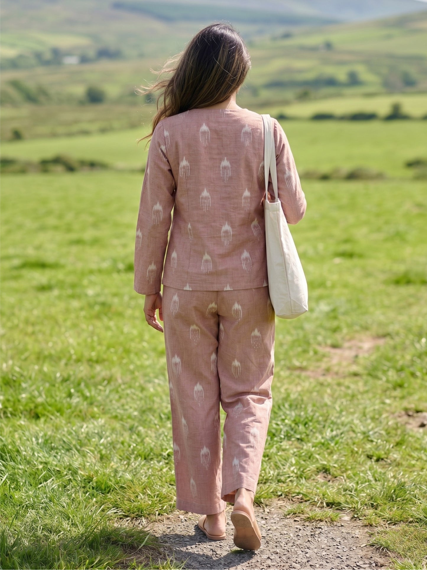 Darzaania Soft Rain Cotton Co-ord Set