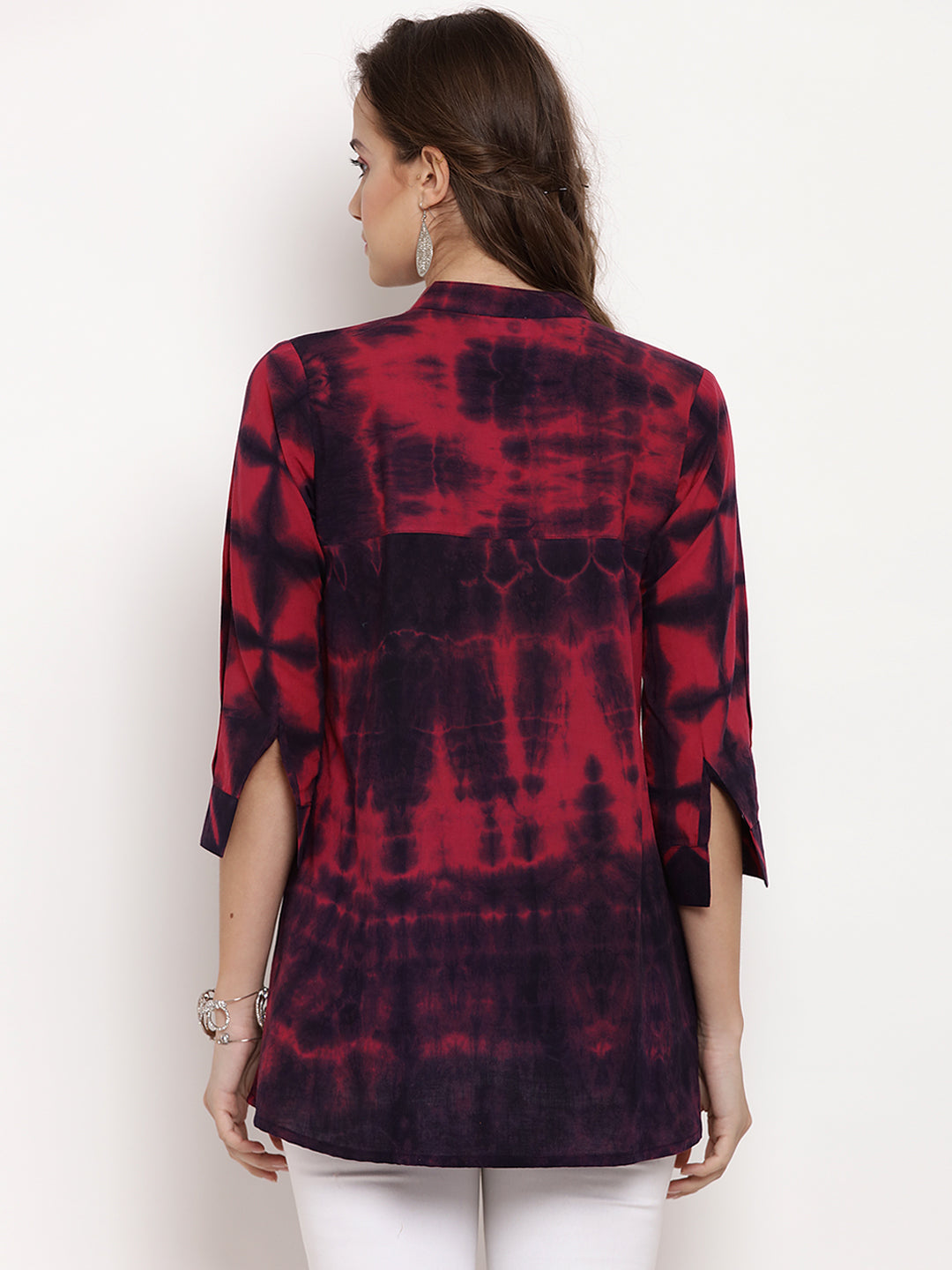 Tie Dye Shibori Cotton Tops Online for Women