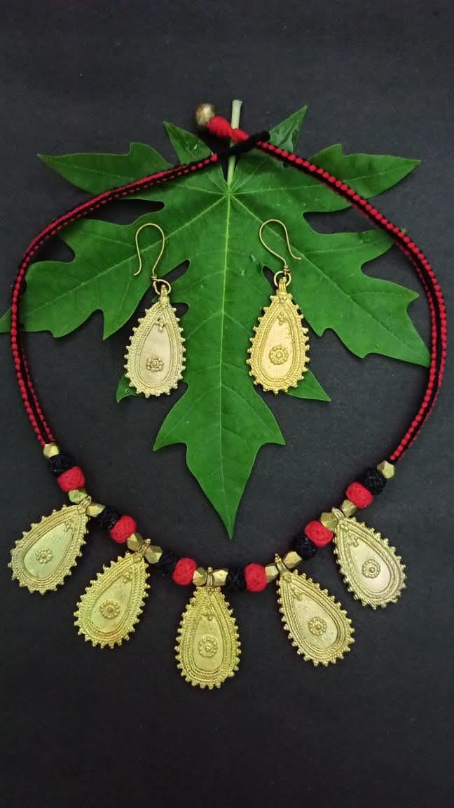 Dhokra Necklace Set Online