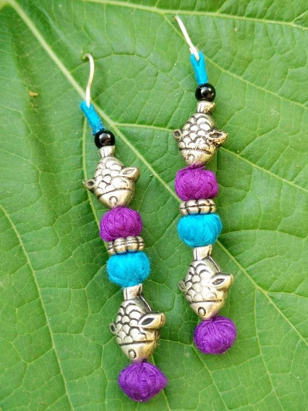 Fish Design Earrings Online