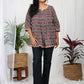 Livika Block Bagh Print Pure Cotton Top