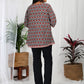 Livika Block Bagh Print Pure Cotton Top