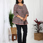 Livika Block Bagh Print Pure Cotton Top