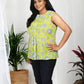 Mahee Cotton Sleeveless Floral Top