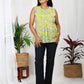 Mahee Cotton Sleeveless Floral Top