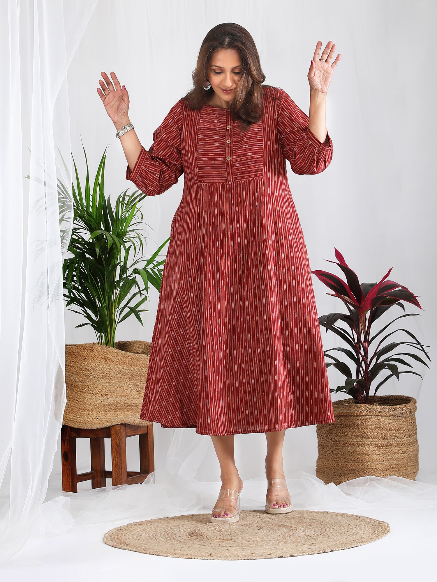 cotton ikkat dresses HOT ! Ikkat Dresses Ikat Dresses Online Ikat Print Dresses Designs Ikkat Cotton Dress Designs Ikat Maxi