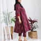 Darzaania Helena Winish Ikkat Cotton Co-ord Set