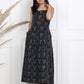 black dress with strap neck online