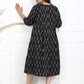 Black Ikat Cotton Dresses Online