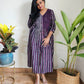 Stripes Cotton Dress for women