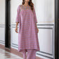 Darzaania Navira Pure Cotton Kurta with Palazzo Pants
