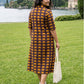 Darzaania Button Down shirt dress 