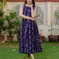 Purple violet dress for women 
