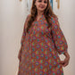 Darzaania Cotton Midi calf length dresses
