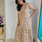 Darzaania Kaya Pure Cotton Kalamkari Long Dress