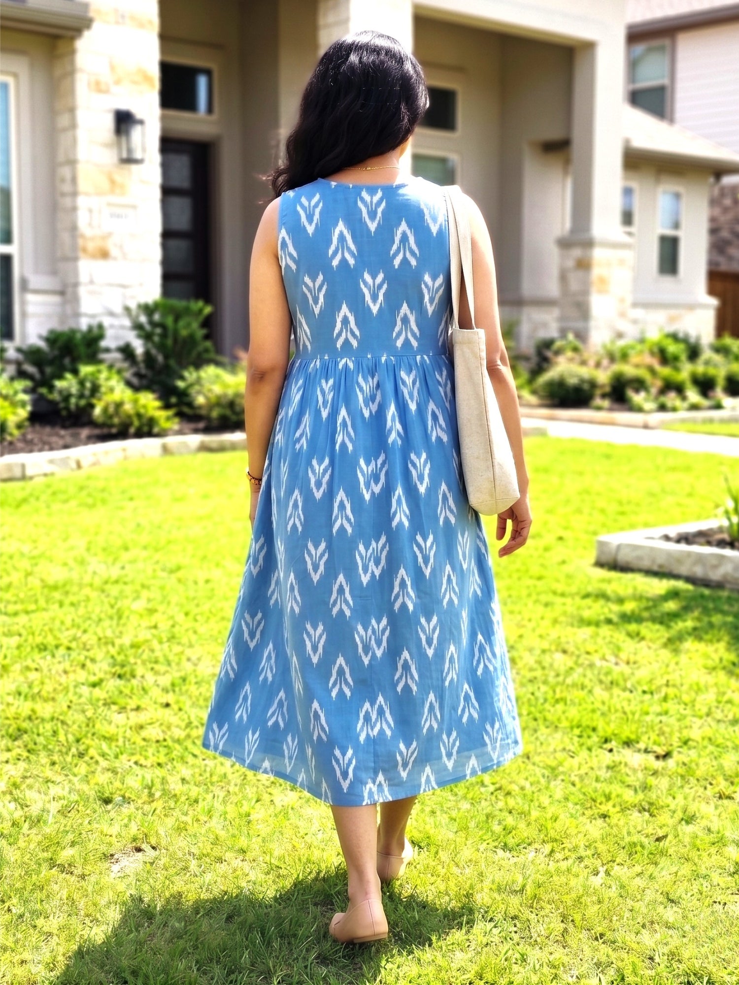 sleeveless navy midi dress Navy Sleeveless Imelda Midi Dress | Ladies Fashion