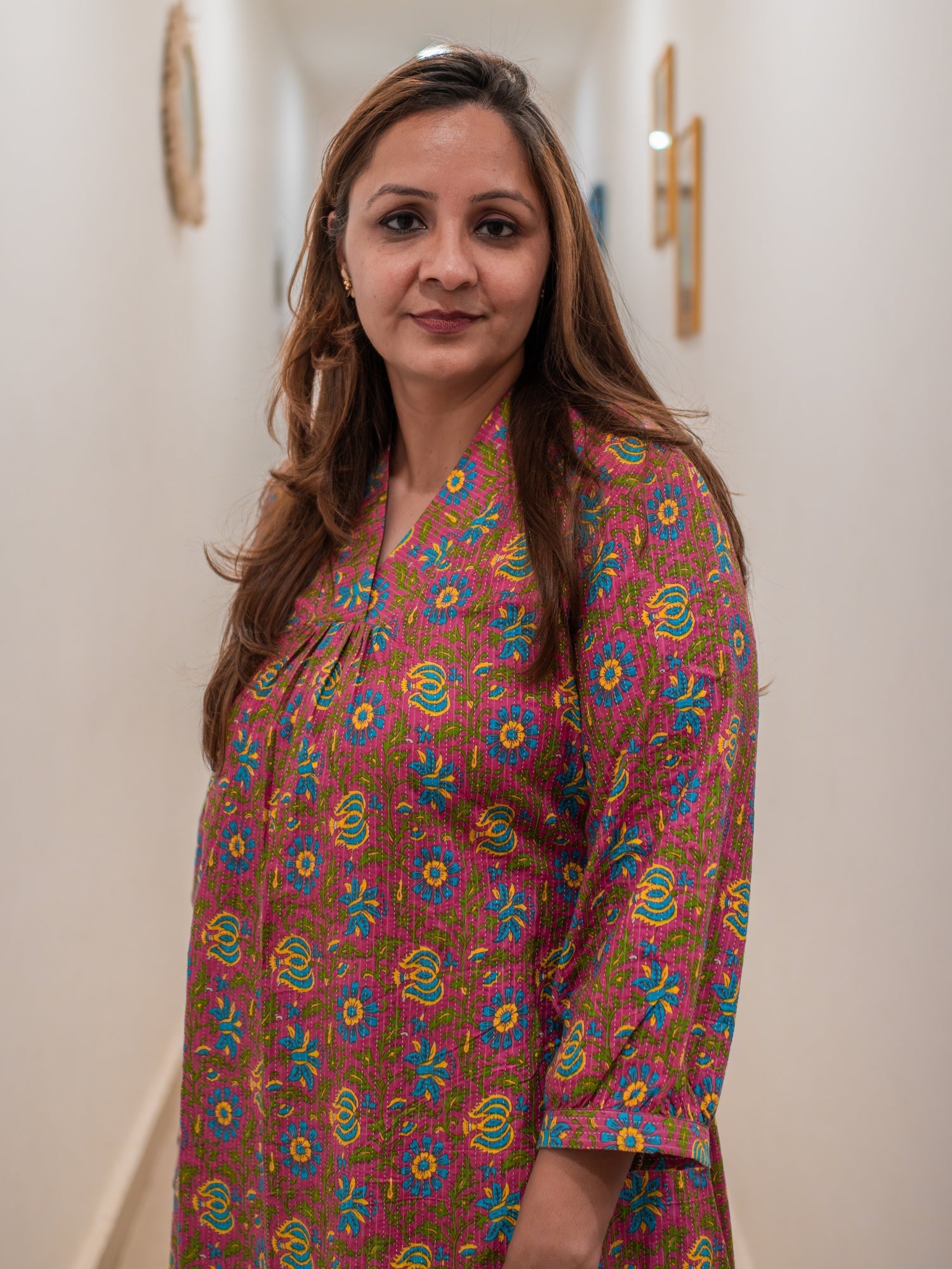 Darzaania Cotton midi Dresses 