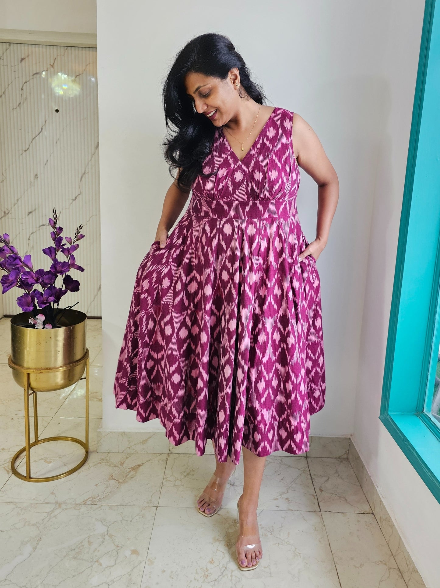 Darzaania Anaisha Dreamy Sleeveless Dress