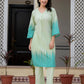 Ombre Lime Green Kurta Set S to 6XL