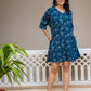 Darzaania The Easy Indigo – Natural Indigo Resort Dress