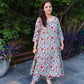Kantha Work Cotton Kurta Set for Women