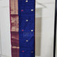 Maheshwari Red & Blue Cotton Silk Saree
