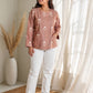 Darzaania Ikat loom cotton tops for women in all sizes S to 6XL