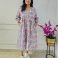 Darzaania Anvika Block Print Cotton Dress