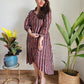 button down dress with collar
