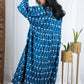 Natural Indigo Kaftan Kurta for women