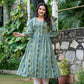 Shanaya Ajrakh Work Cotton Kurta