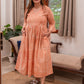 Neroli Batik Work Handblocked Cool Cotton Dress