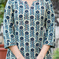 Shraya Ajrakh Work Cotton Kurta