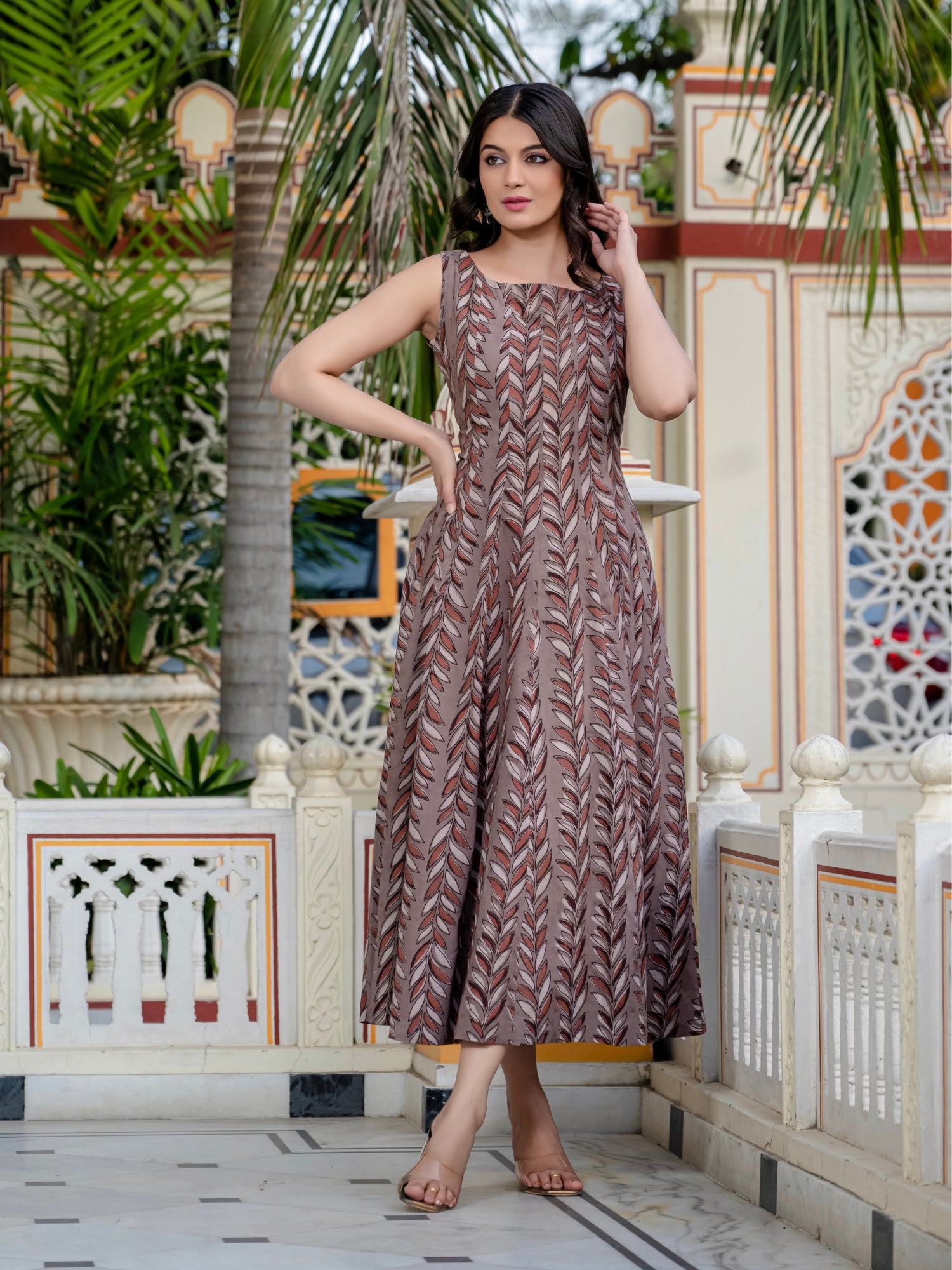 Pure cotton ajrakh dresses for women