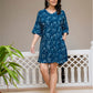 Darzaania The Easy Indigo – Natural Indigo Resort Dress