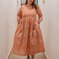 Neroli Batik Work Handblocked Cool Cotton Dress