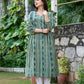 Shanaya Ajrakh Work Cotton Kurta