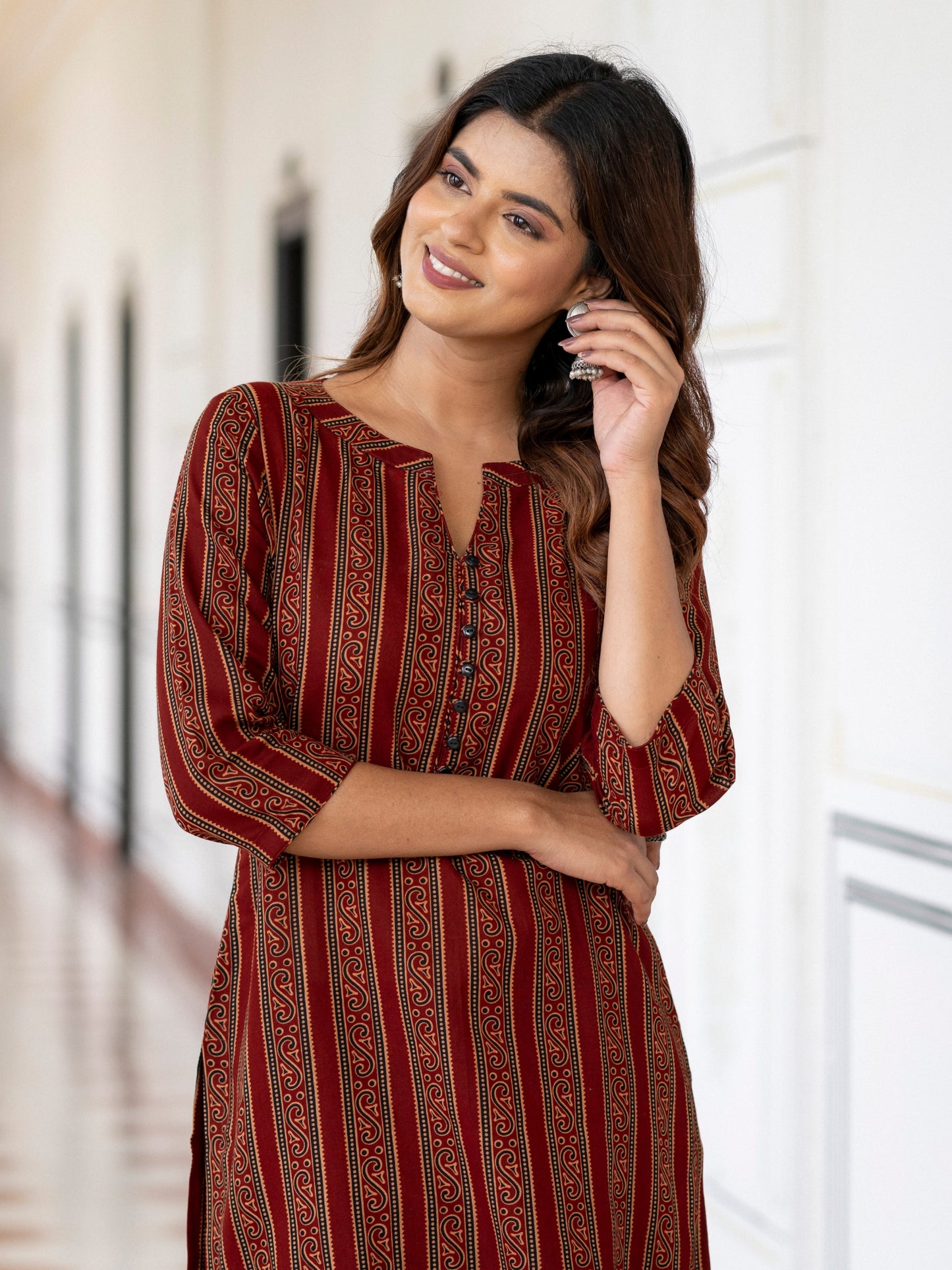 Darzaania Zaira Pure Cotton Kurta Set