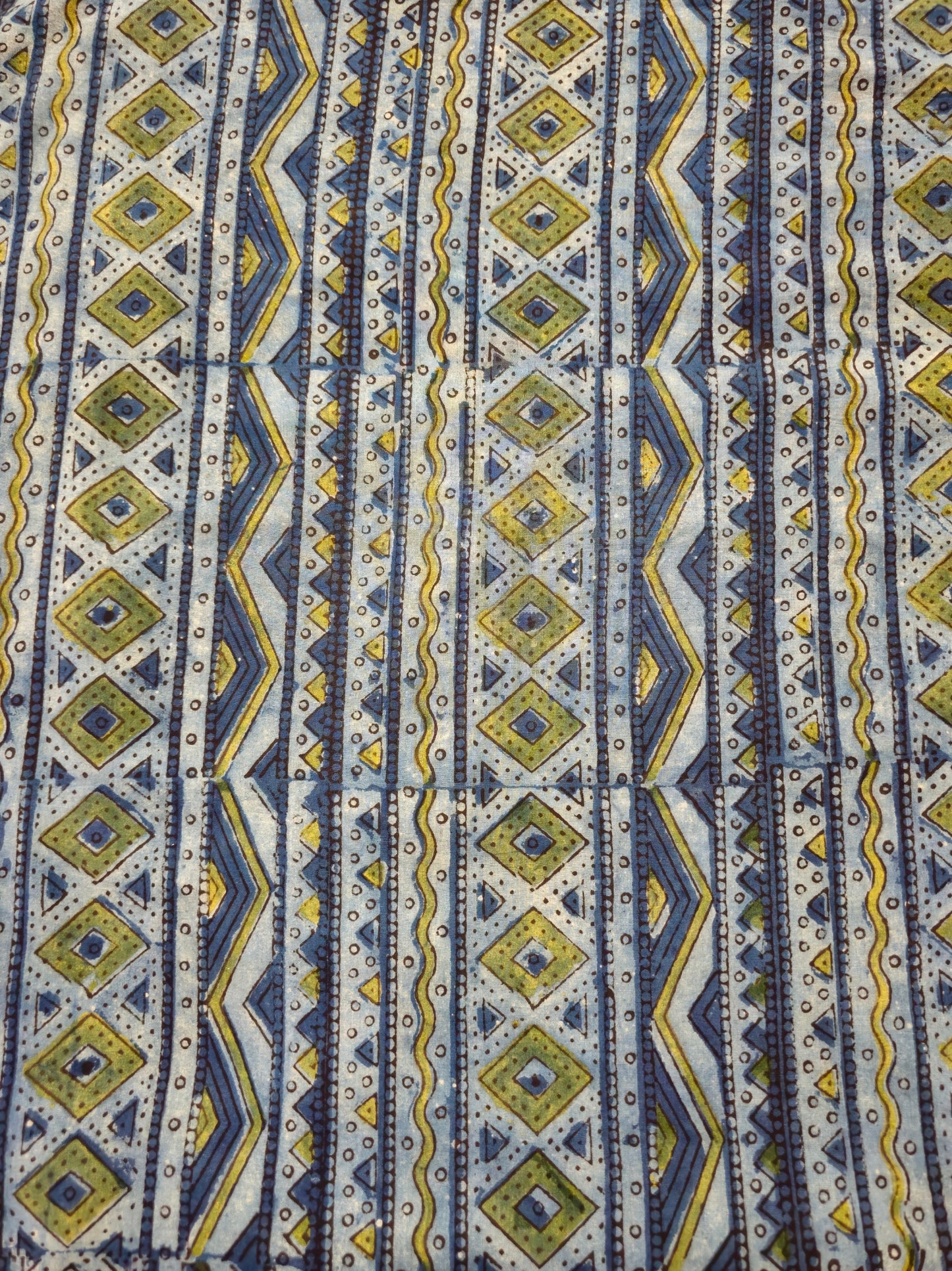 Ajrakh Noor Cotton Block Print Dress