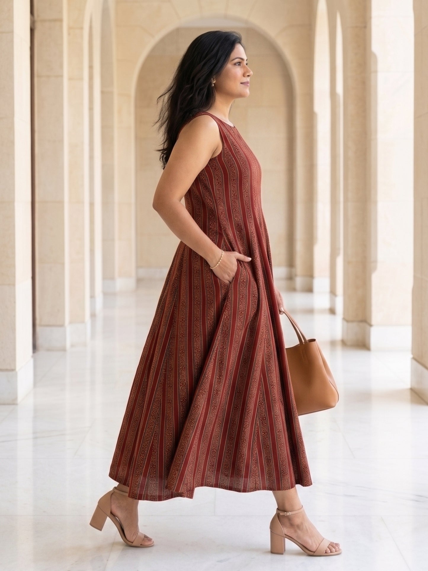 Darzaania Symphony Pure Cotton Dress