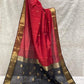 Maheshwari Red color Festival edition Saree