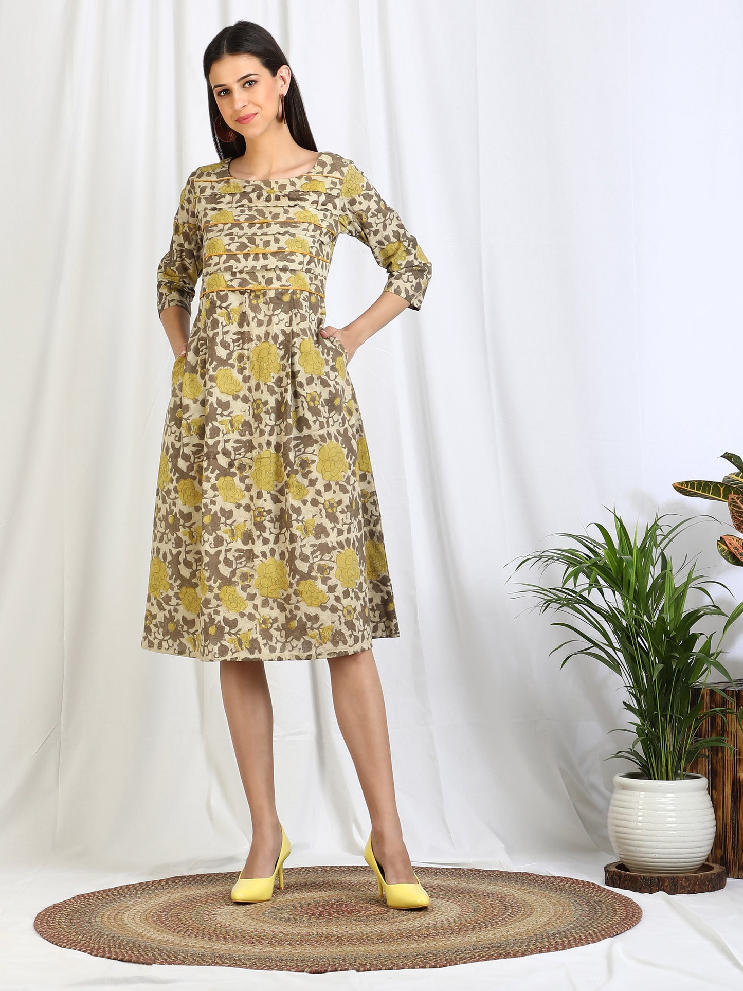 ajrakh dabu cotton dresses