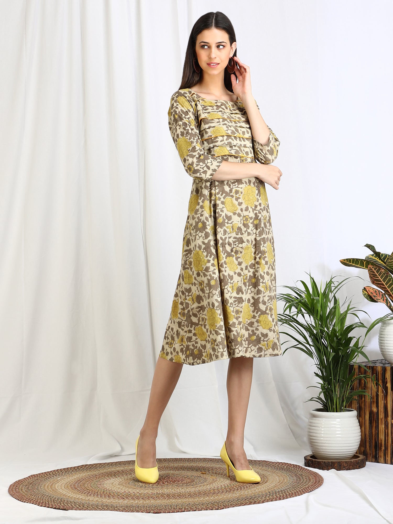 ajrakh dabu cotton dresses