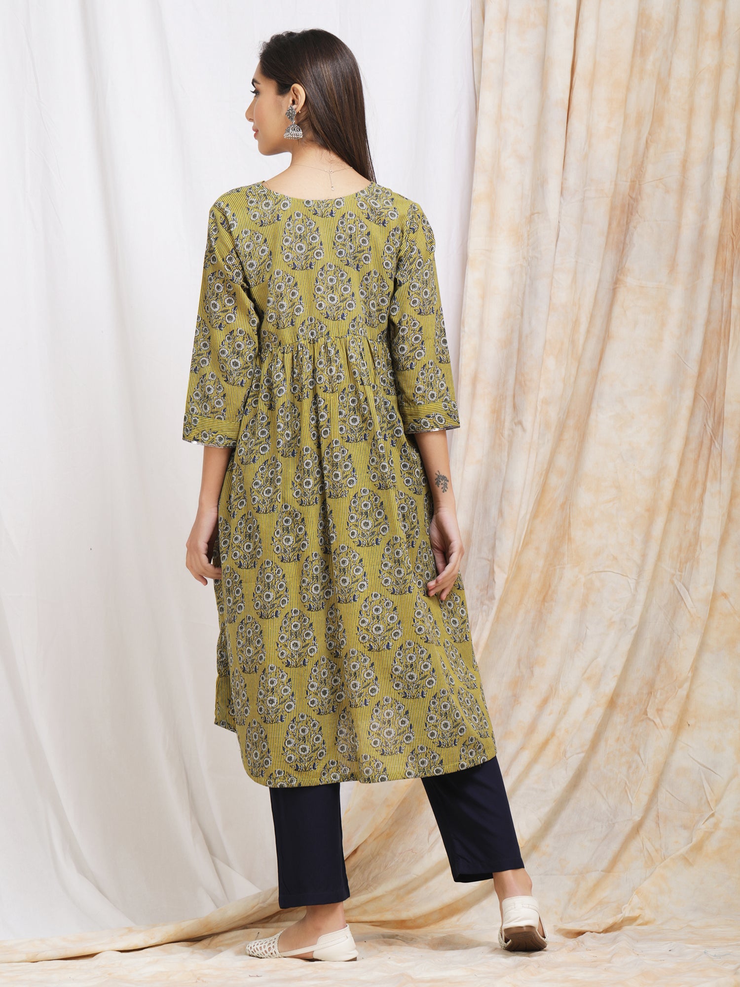Cotton Loose Fit Kurta for women
