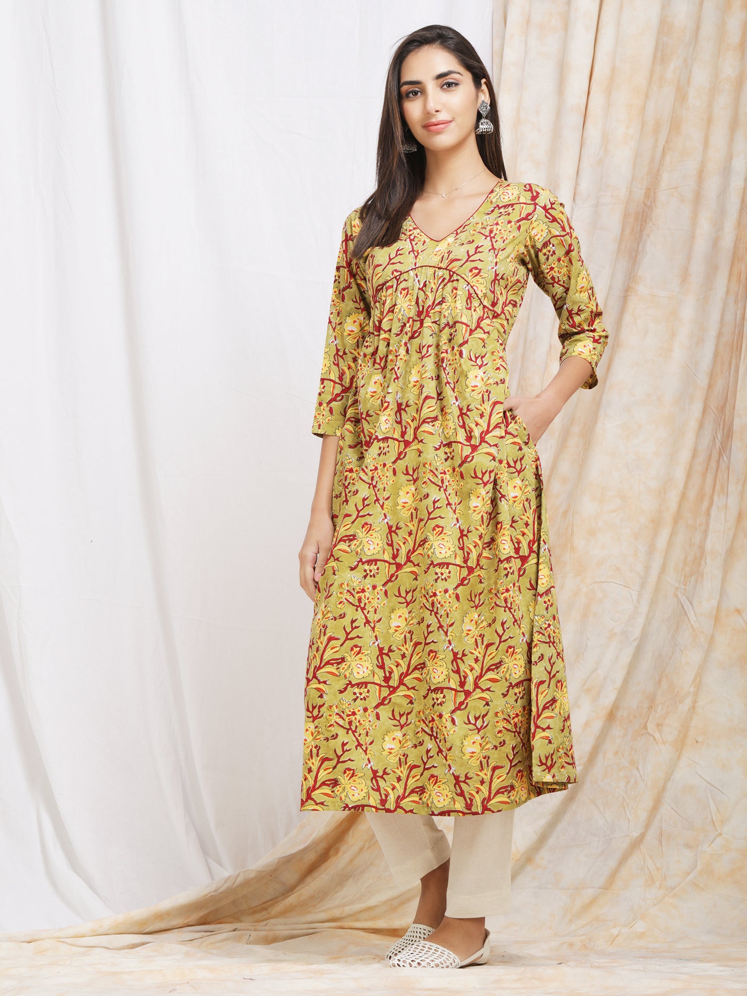 Darzaania Cotton Kurtis online