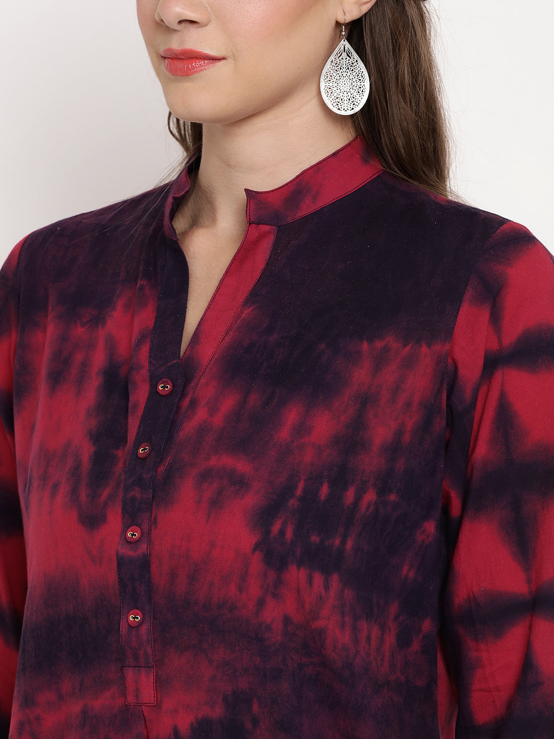 Tie Dye Shibori Cotton Tops Online for Women