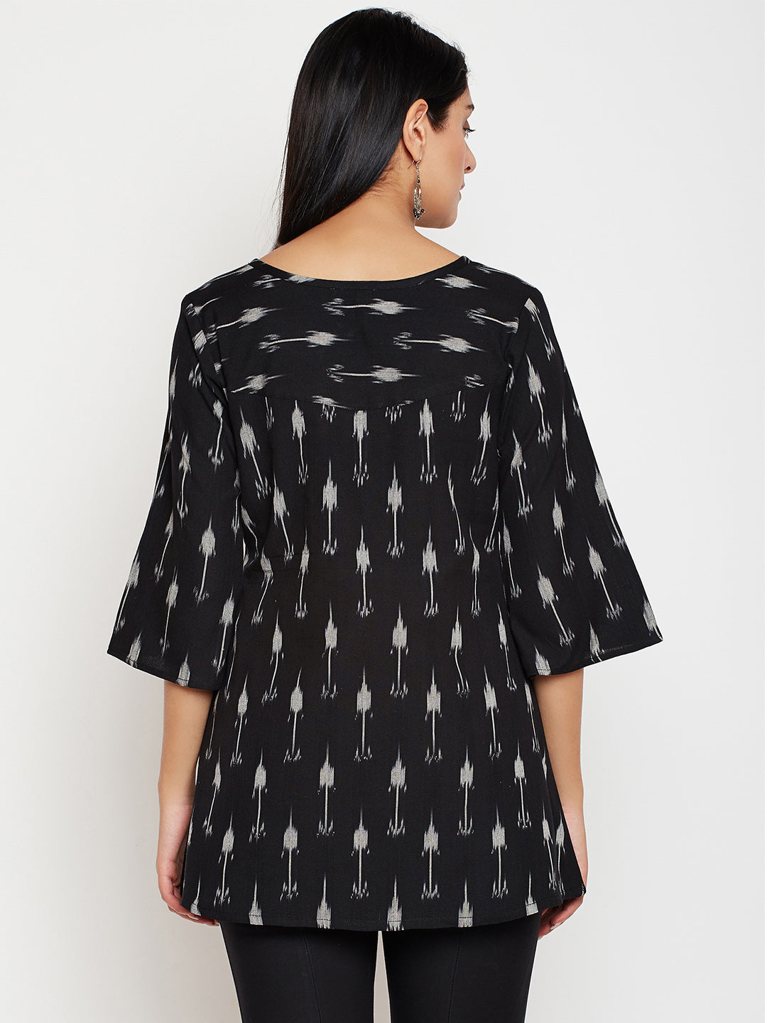 Brand Darzaania Ikat Top For Women