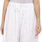 White Free Size Palazzos online