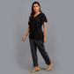 Ikat Cotton Comfort Fit Pants for women