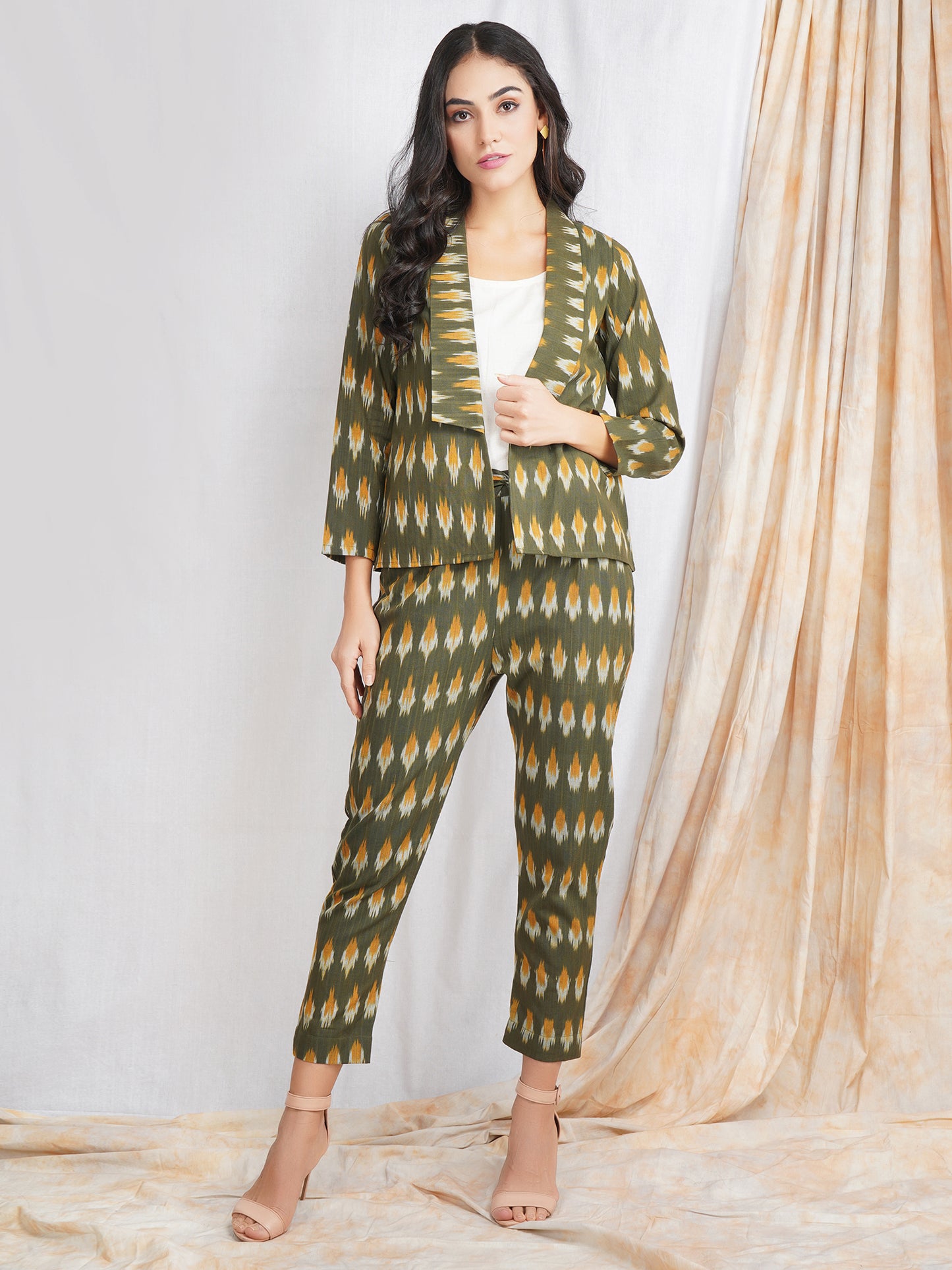 Co-ord set Cotton Jacket with Pants